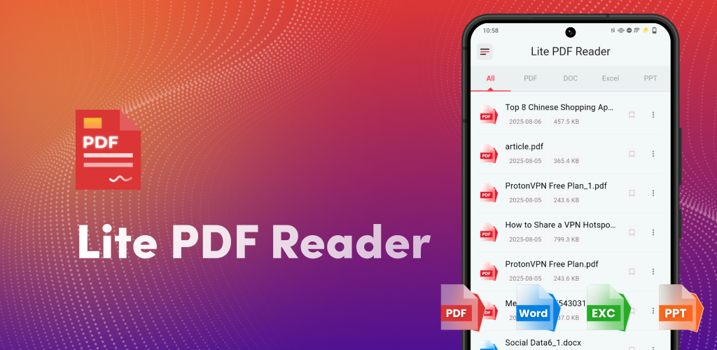 Lite PDF Reader Banner